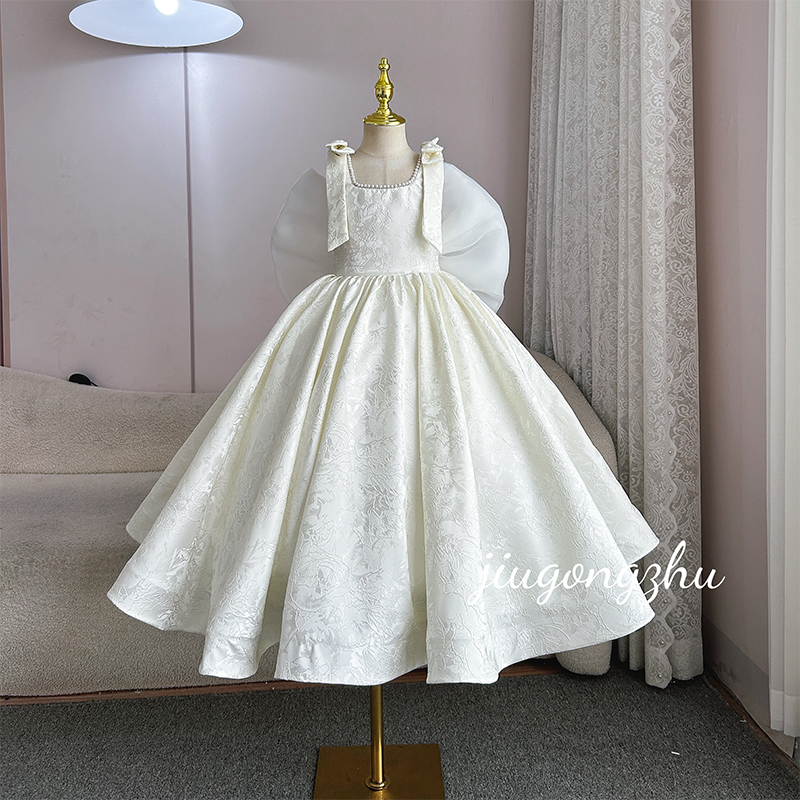 【暮云漫漫】女童花童礼服纱裙公主风蓬蓬裙法式礼服生日夏季走秀