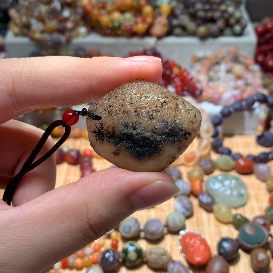 玛瑙/玉髓未镶嵌车挂