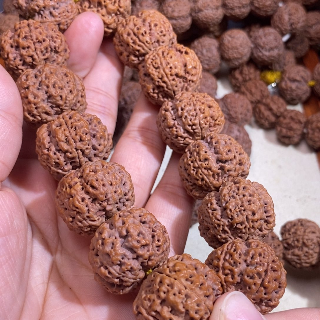 山***澜手串金刚菩提满天星蜂王24