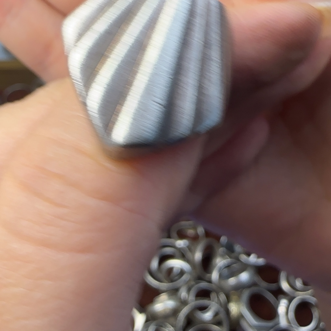 3***0925银中古精美饰品放漏