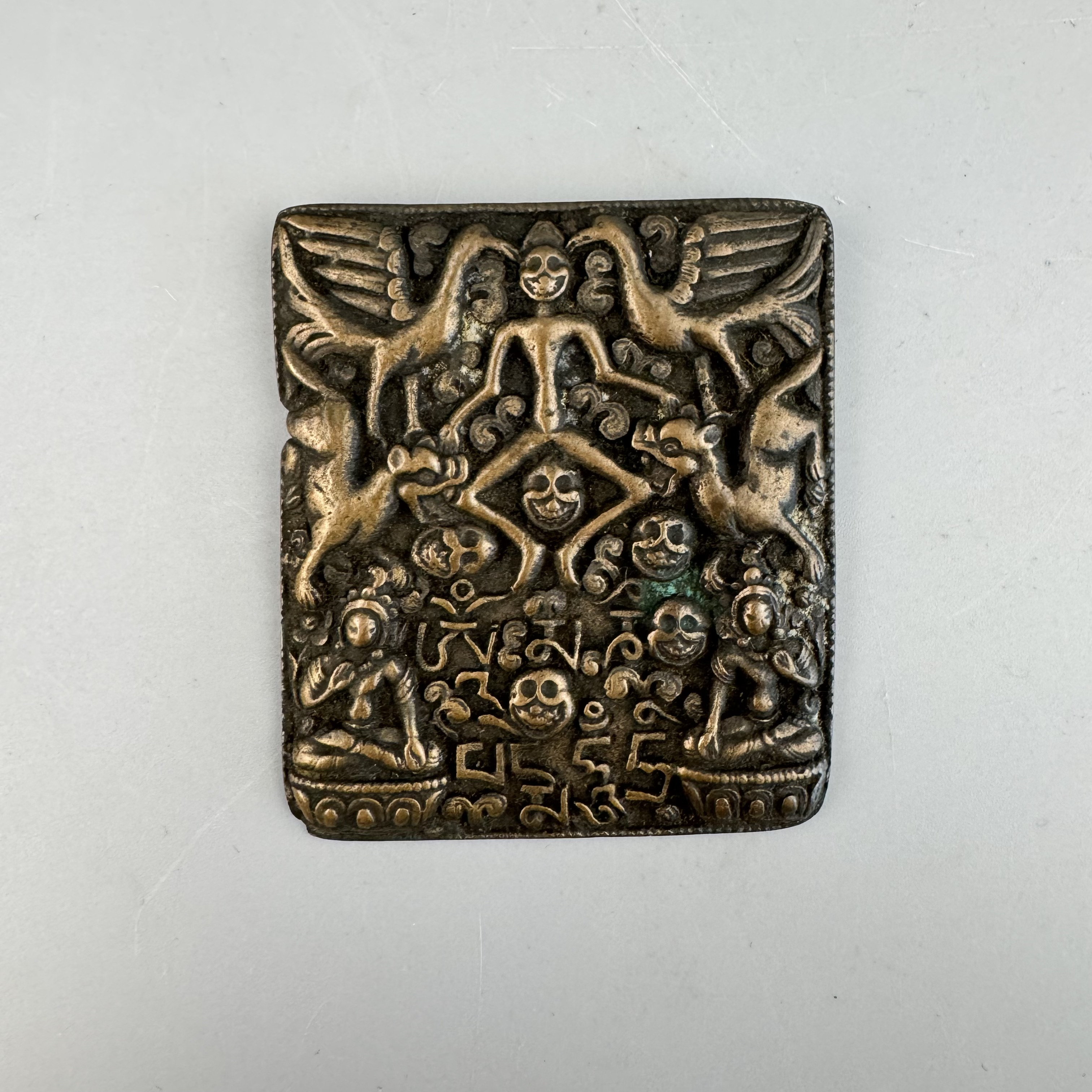 二十世纪铜尸陀林牌PY25ZXF0528007【古董拍卖】