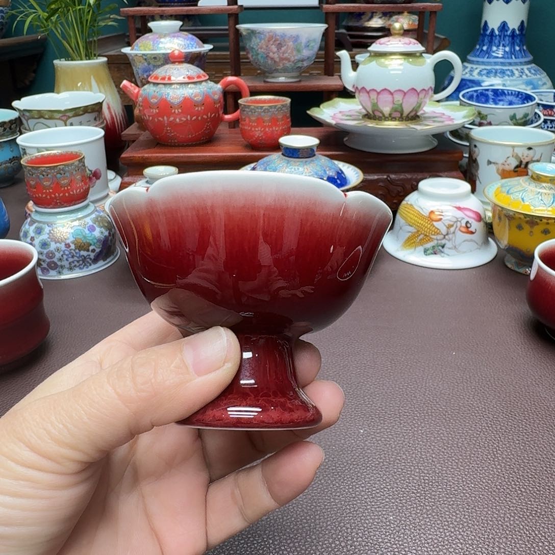 瓷片和景德镇仿古手工制作精品展示