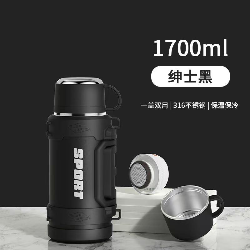 3斤半-8斤水大容量316内胆家用户外便携式全钢车载壶长效保温