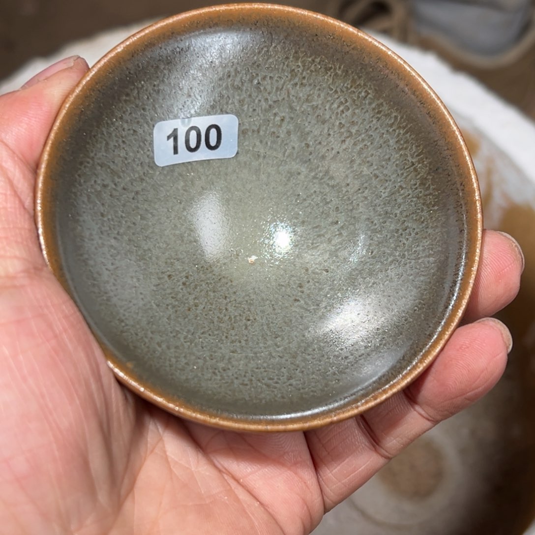 茶盏龙窑柴烧自然还原100