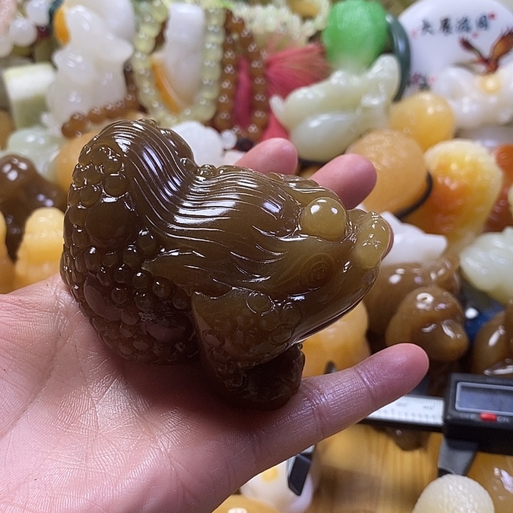 完全开放手把件挂件吊坠金蝉4