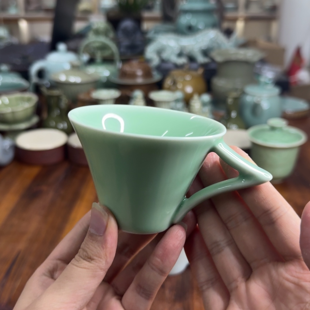 小仲青瓷茶器微瑕7128