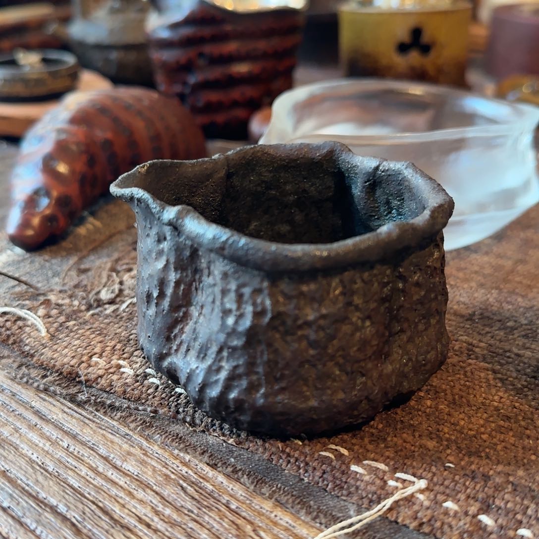 紫砂茶案耍****姐手捏公道杯