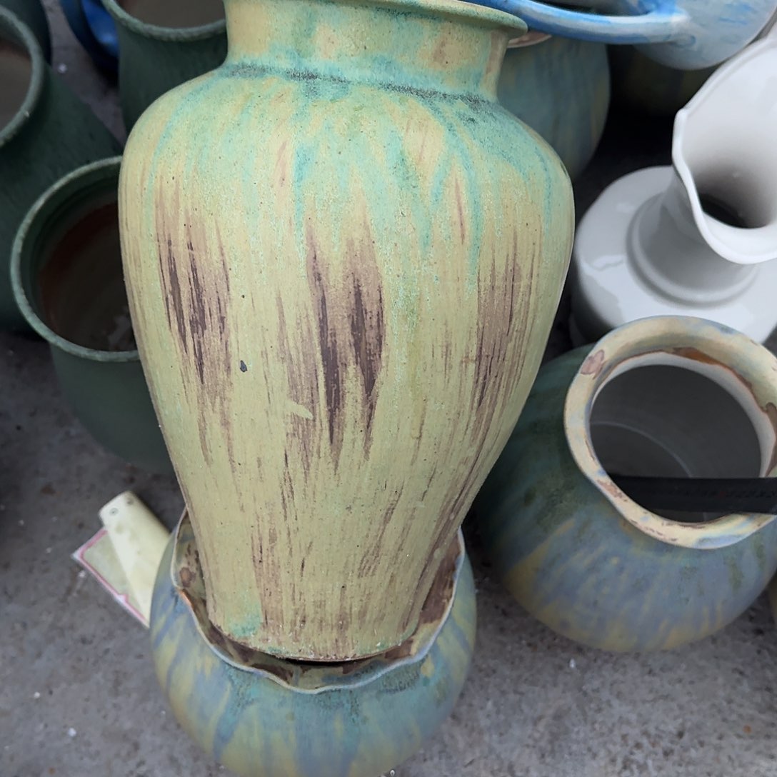 陶瓷微瑕景德镇手工花器