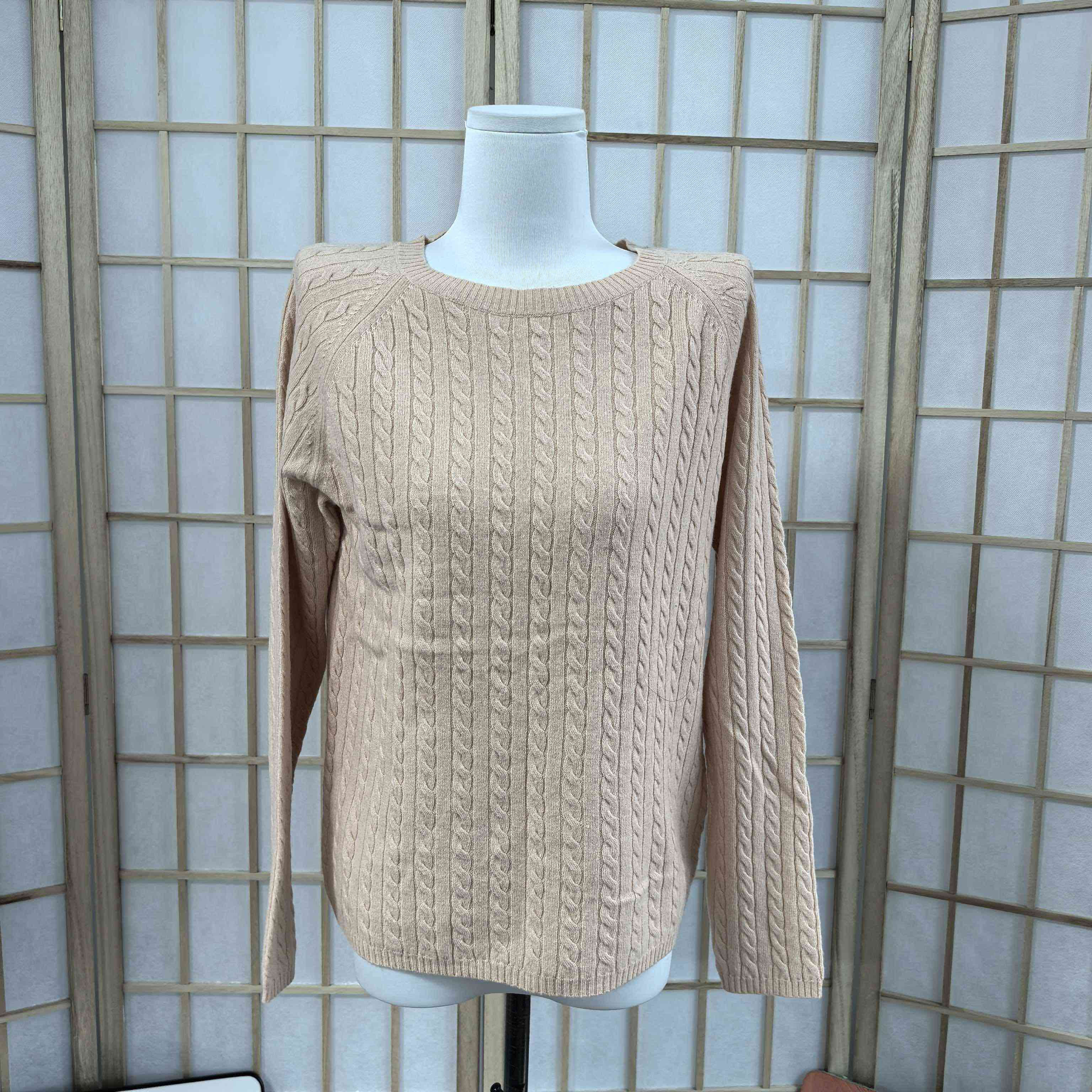 99新 MaxMara A10041 Max Mara 米色毛衣 M码 99新 肩宽47 