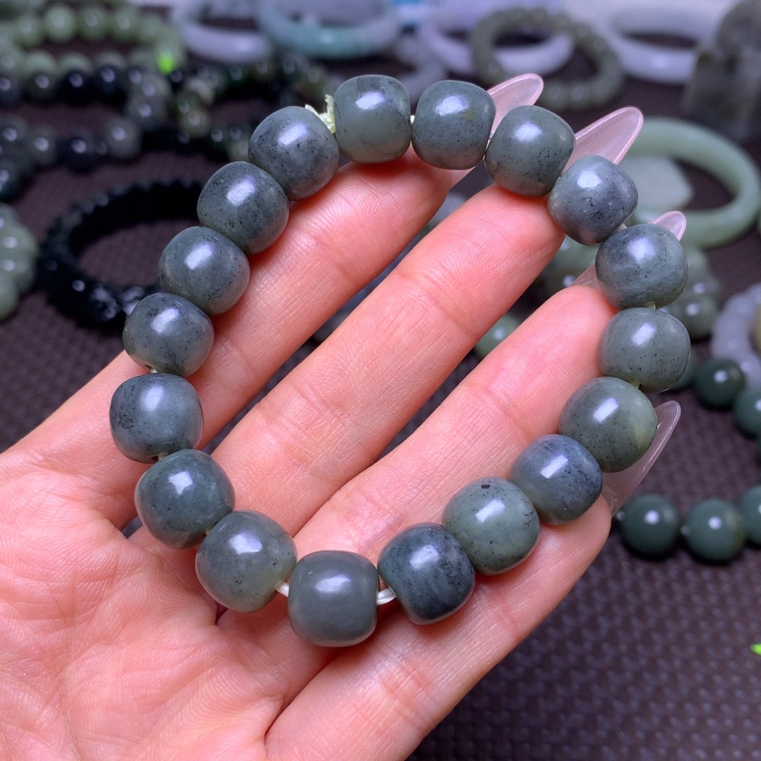 未镶嵌手串和田玉卡12