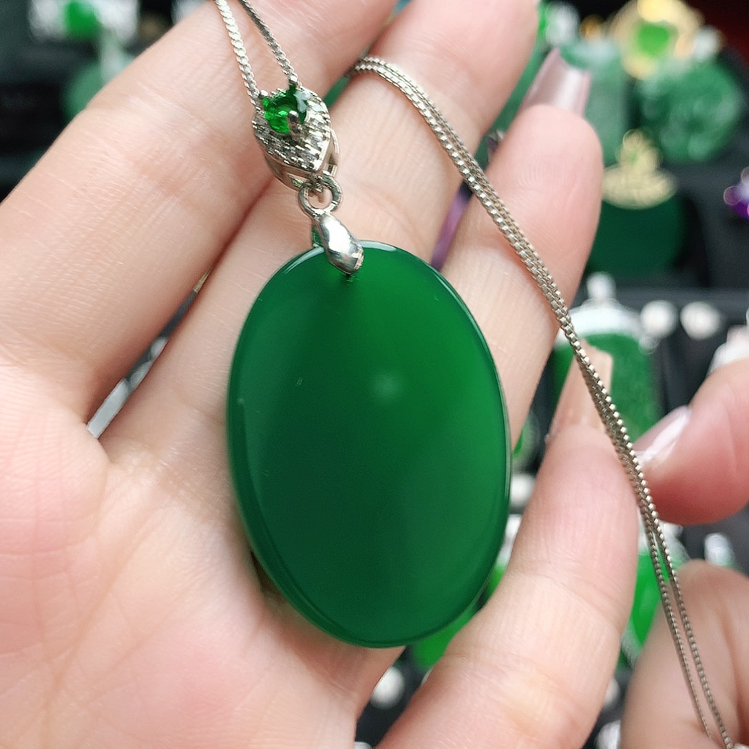 玛瑙/玉髓吊坠未镶嵌