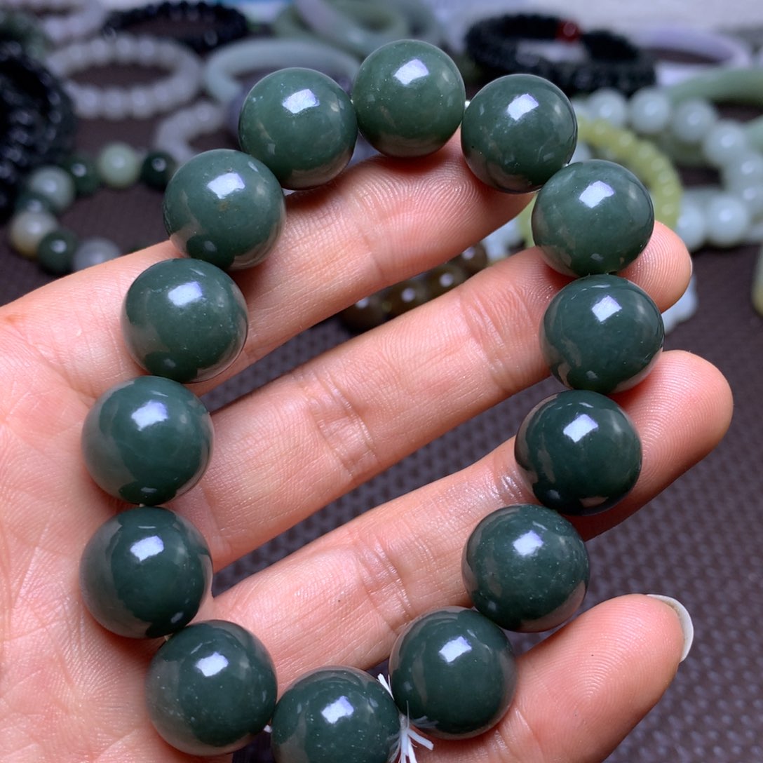 未镶嵌手串和田玉