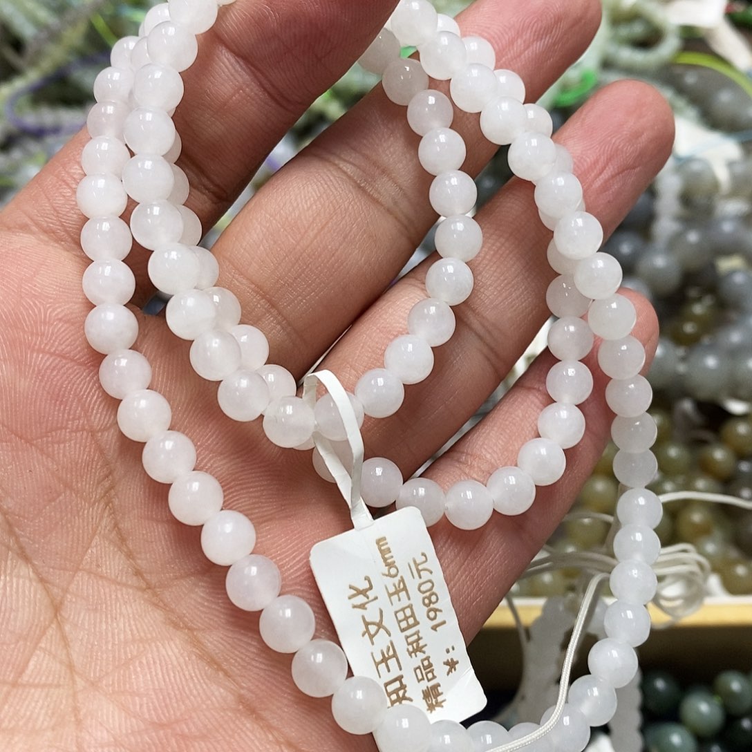 和田玉手链未镶嵌