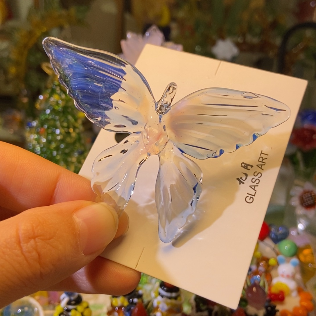 琉璃手工艺品蝴蝶结