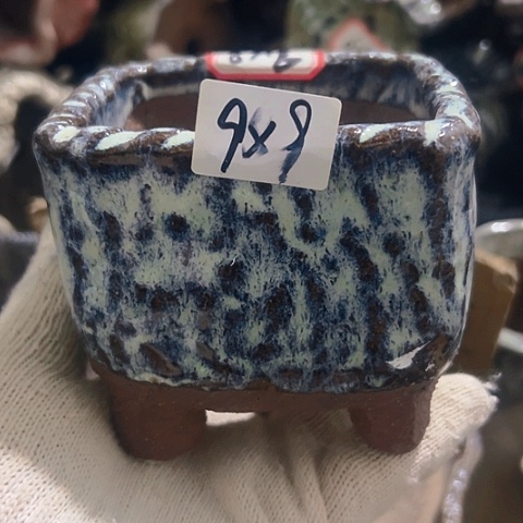 红陶粗陶花盆手工