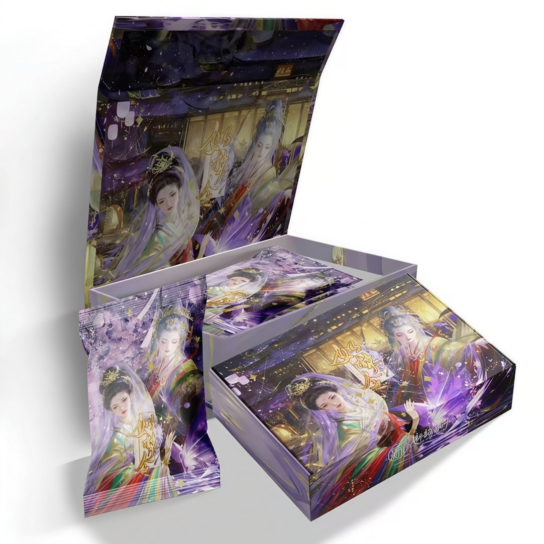 【拆盒】新韵文创 《如梦令》国风收藏卡牌