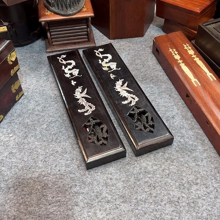 5***2铜铁合金类红木小合一对一对