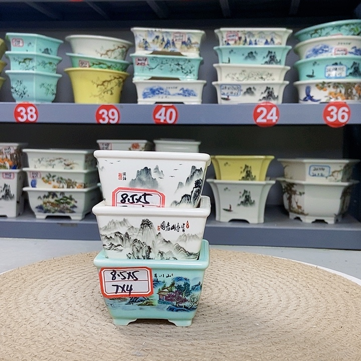 紫砂花瓶紫砂花盆