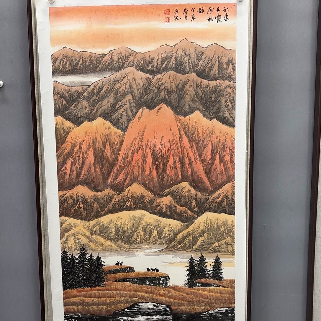 国画亲笔手绘原创