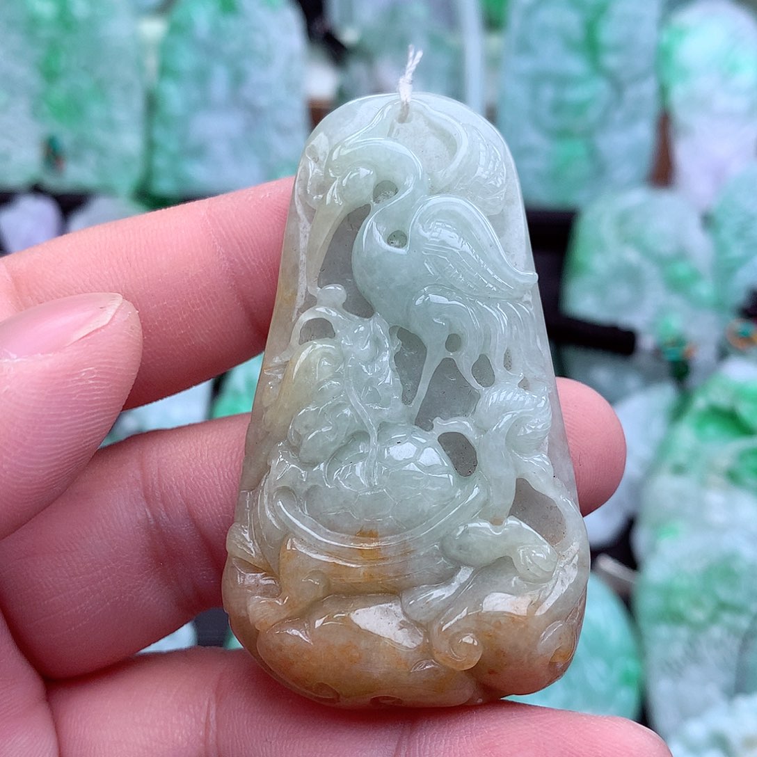 翡翠吊坠(不含链)未镶嵌