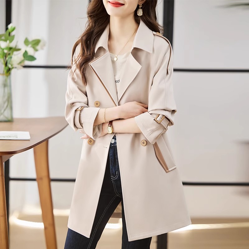 秋季换新0369女装秋季爆款2025女中长款风衣今年流行收腰气质大衣