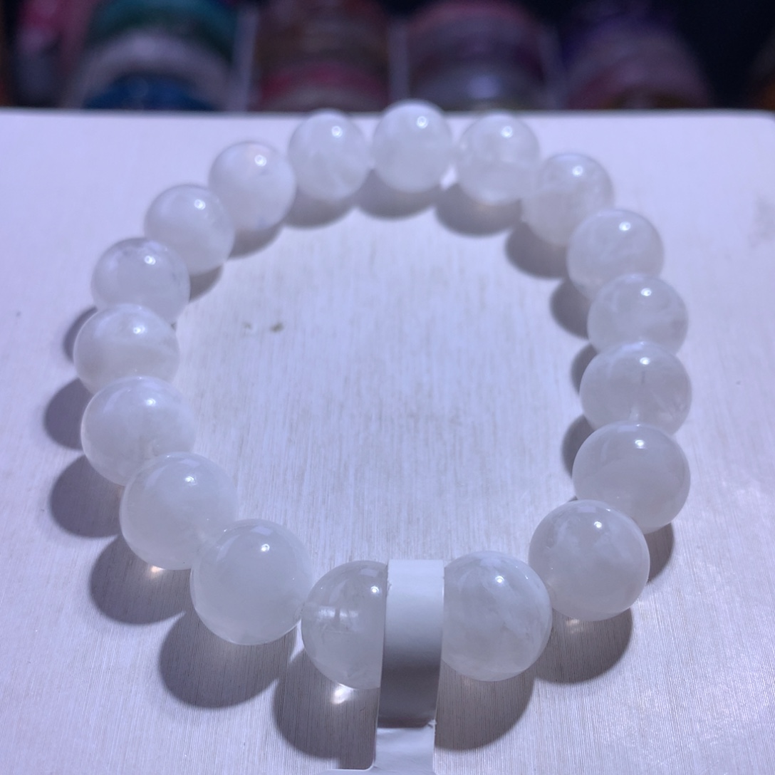 手串银S925镶嵌水晶雪花幽灵11.8m