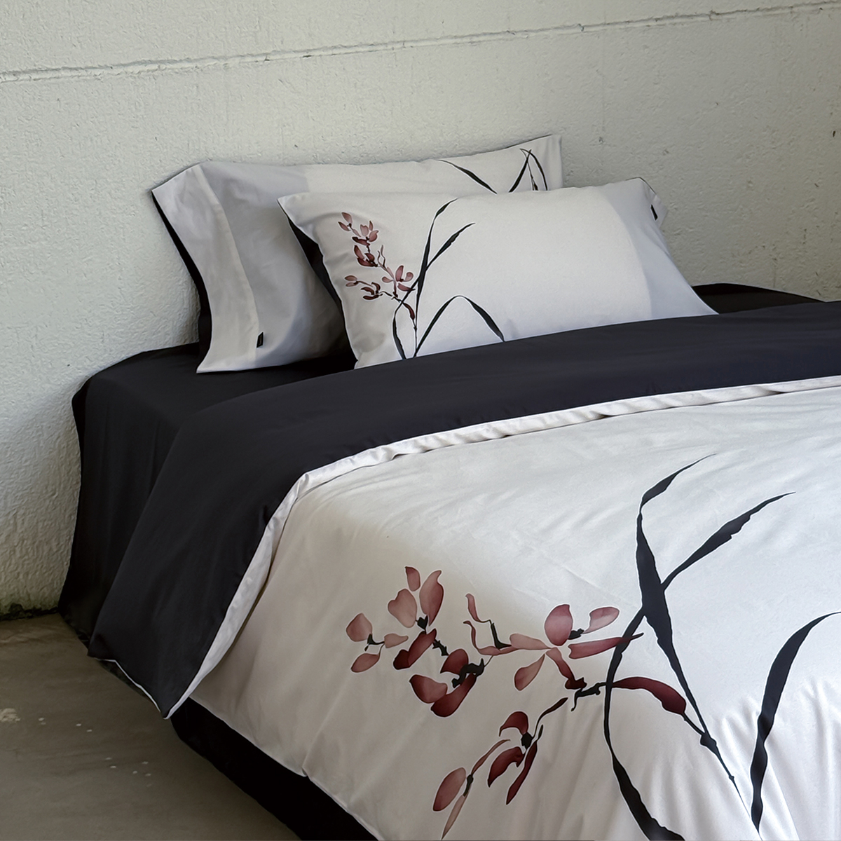 花间絮语 60支新疆长绒棉数码印花纯棉舒适裸睡柔软透气四件套