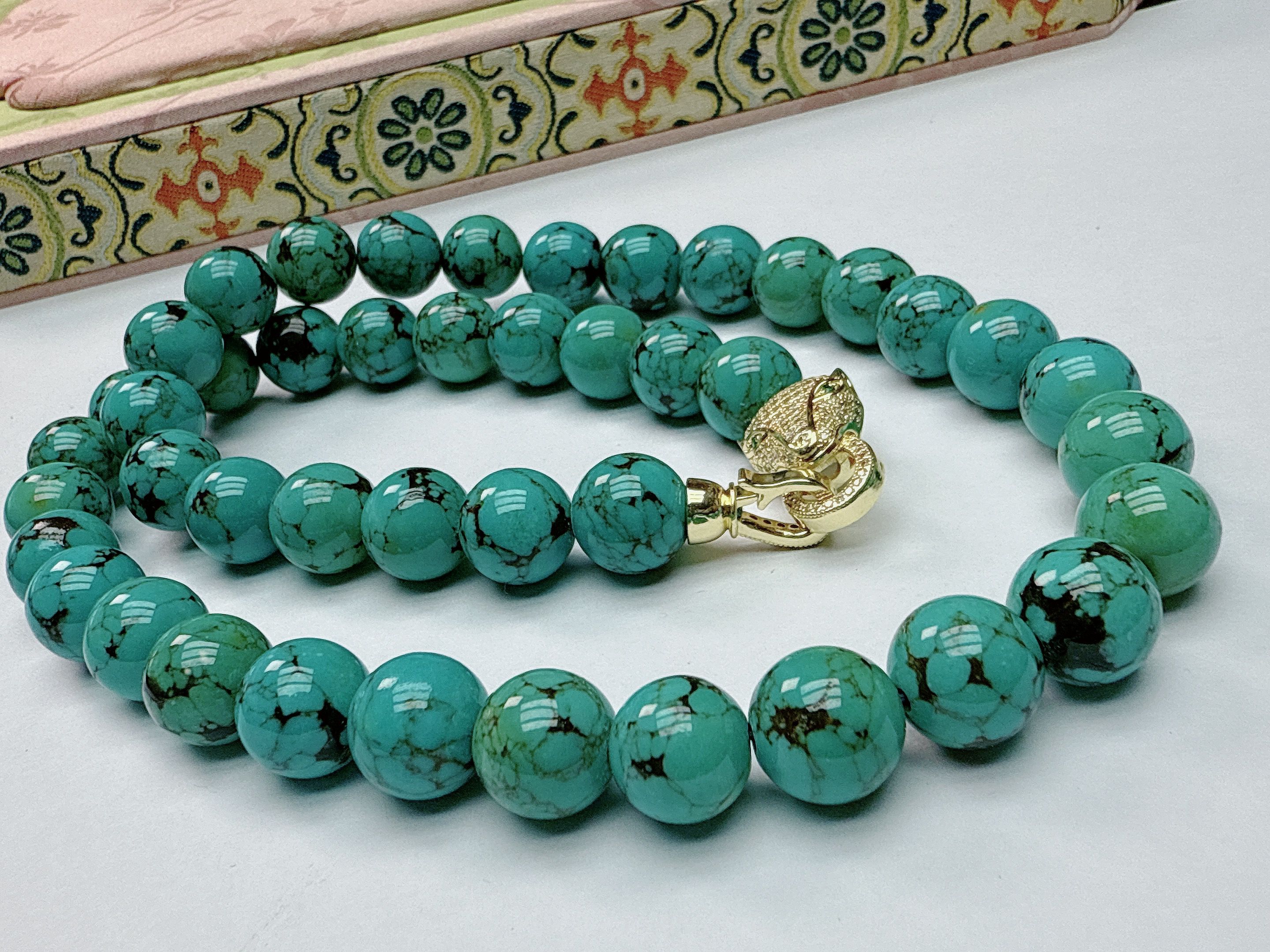 【原矿正品  清雅飘逸】12mm 项链 Q1932