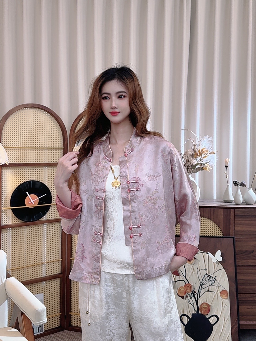 《玉榭琼台》新款老料气质百搭上衣外套女