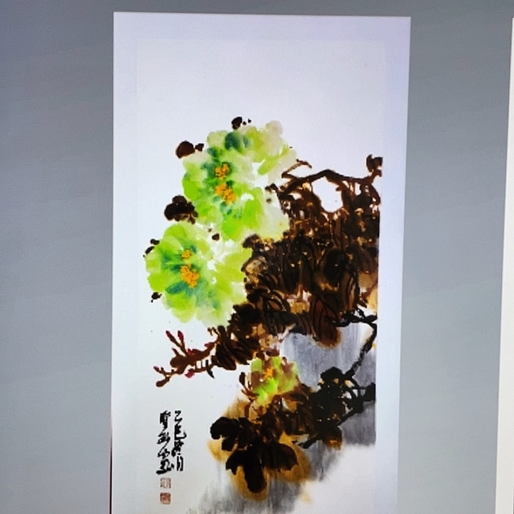 国画张圣敏先生纯手绘作品