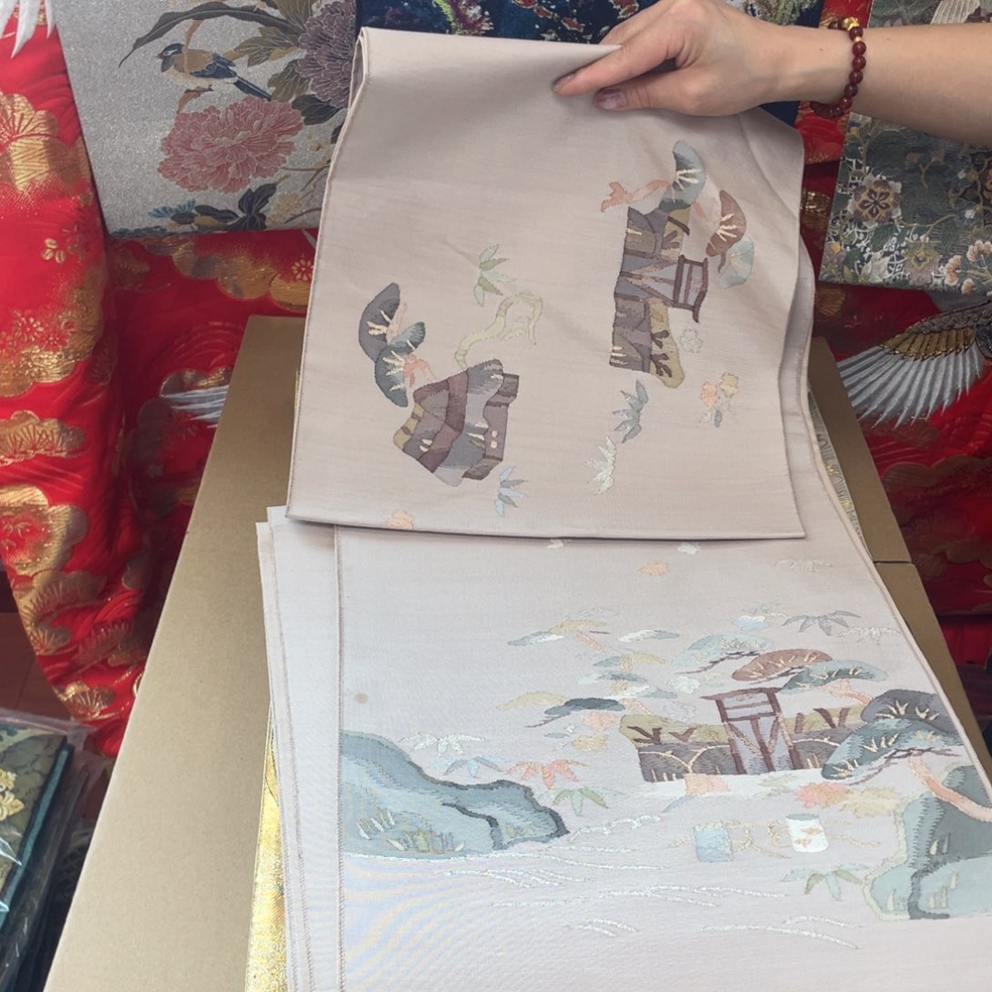 织绣唐锦桑蚕丝正绢高端面料