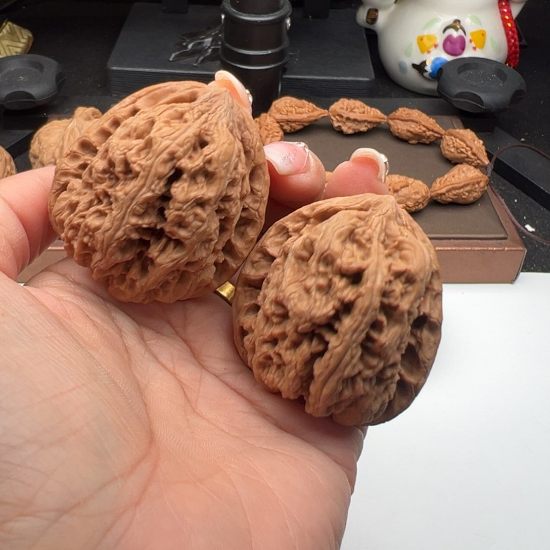 文玩核桃把件将军棒