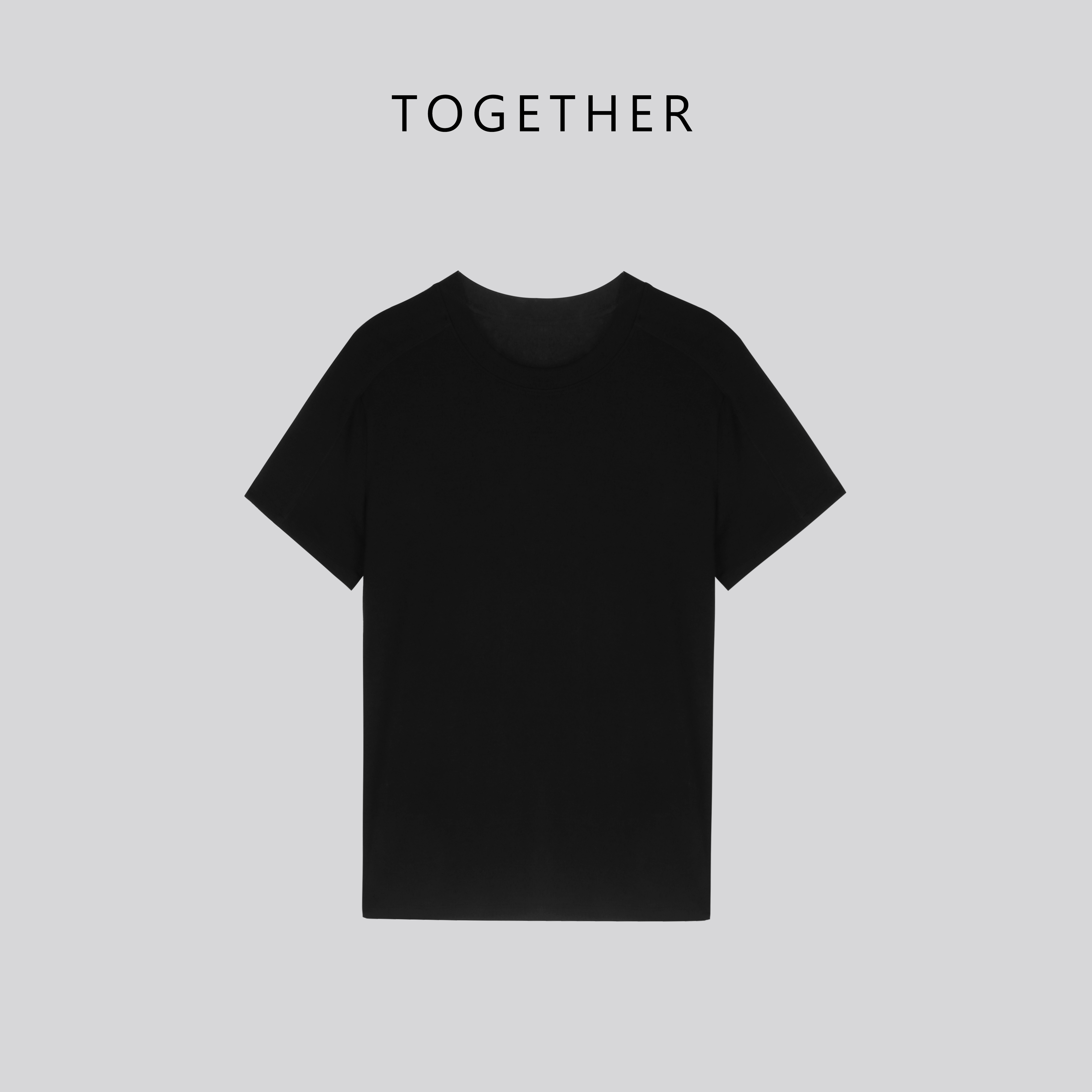【Together】 · 简 · 凉感软糯垂感圆领净版短袖#8CT414794-1