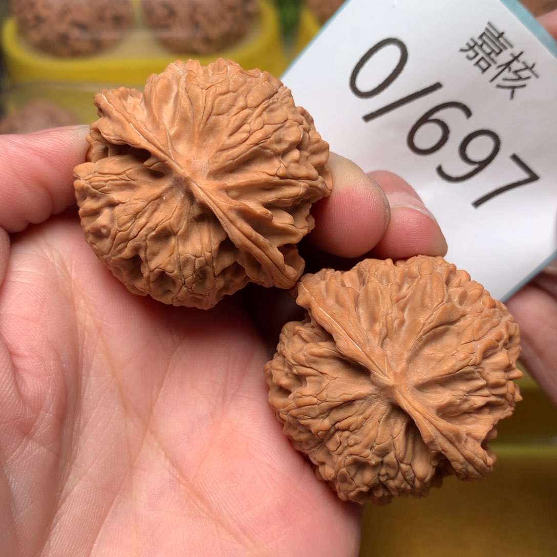 文玩核桃把件肉球苹果40