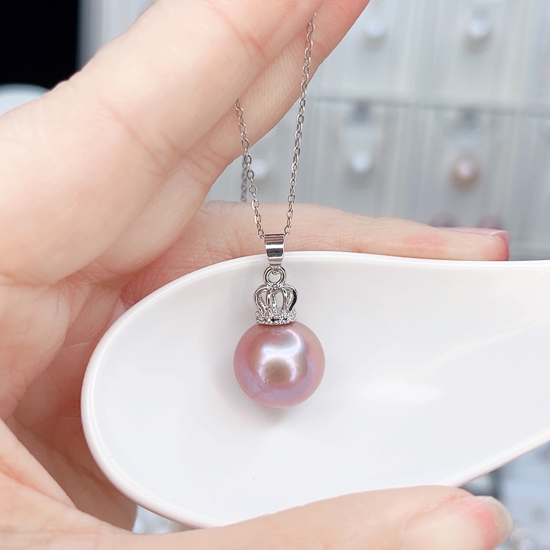 淡水珍珠吊坠(赠链)合金
