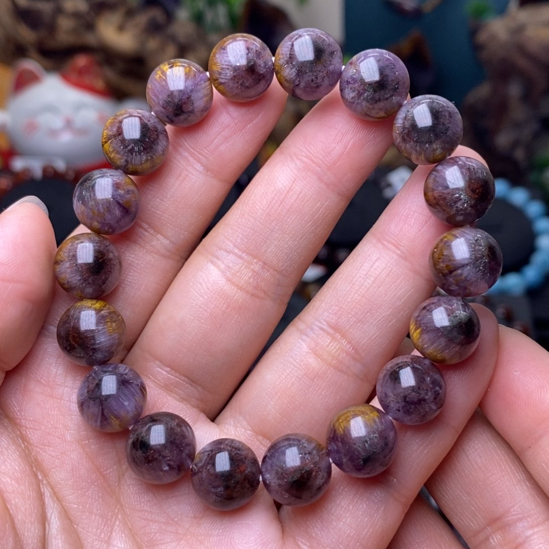 水晶A025极光达碧滋天眼单圈10m未镶嵌