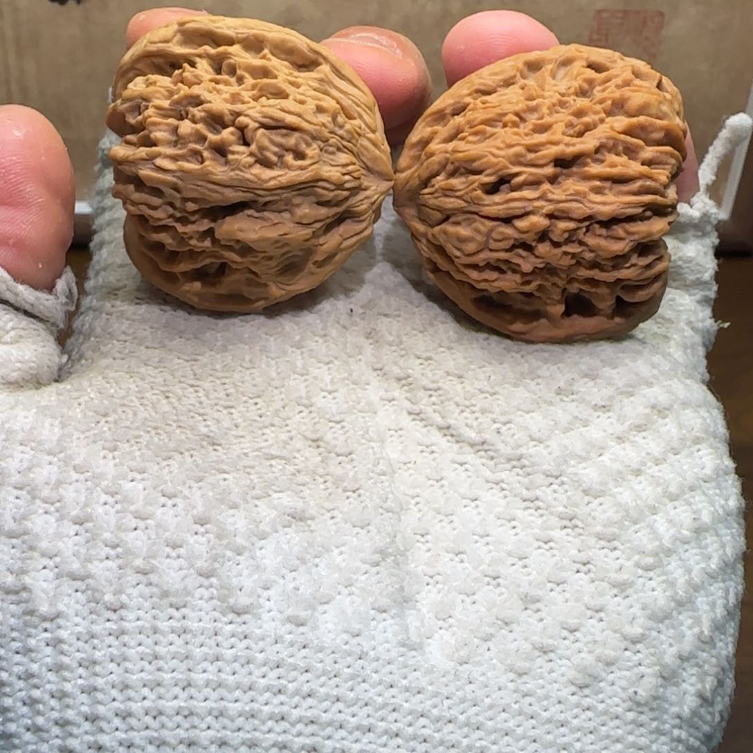 文玩核桃把件41全品南疆石