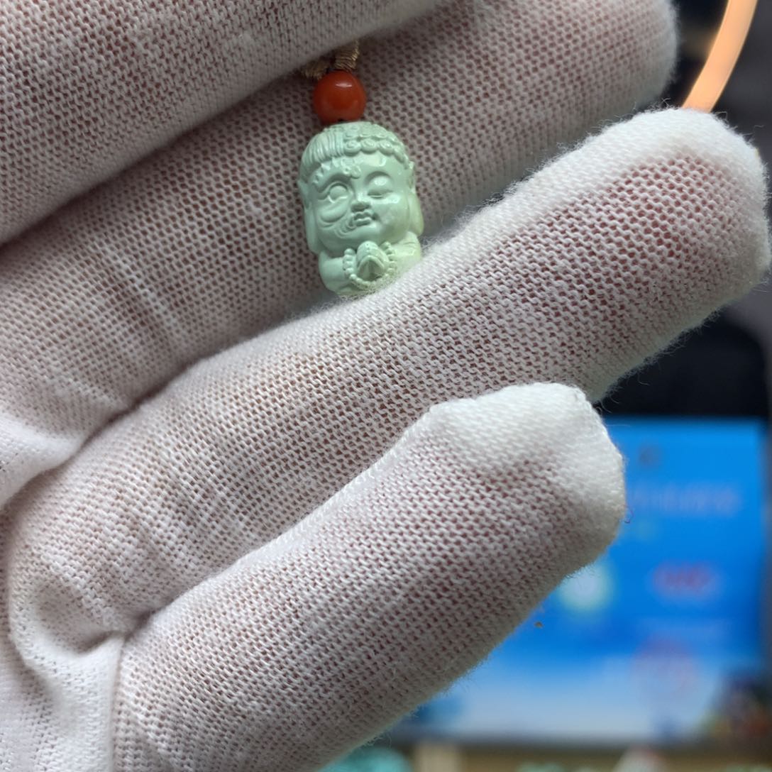 绿松石挂件未镶嵌