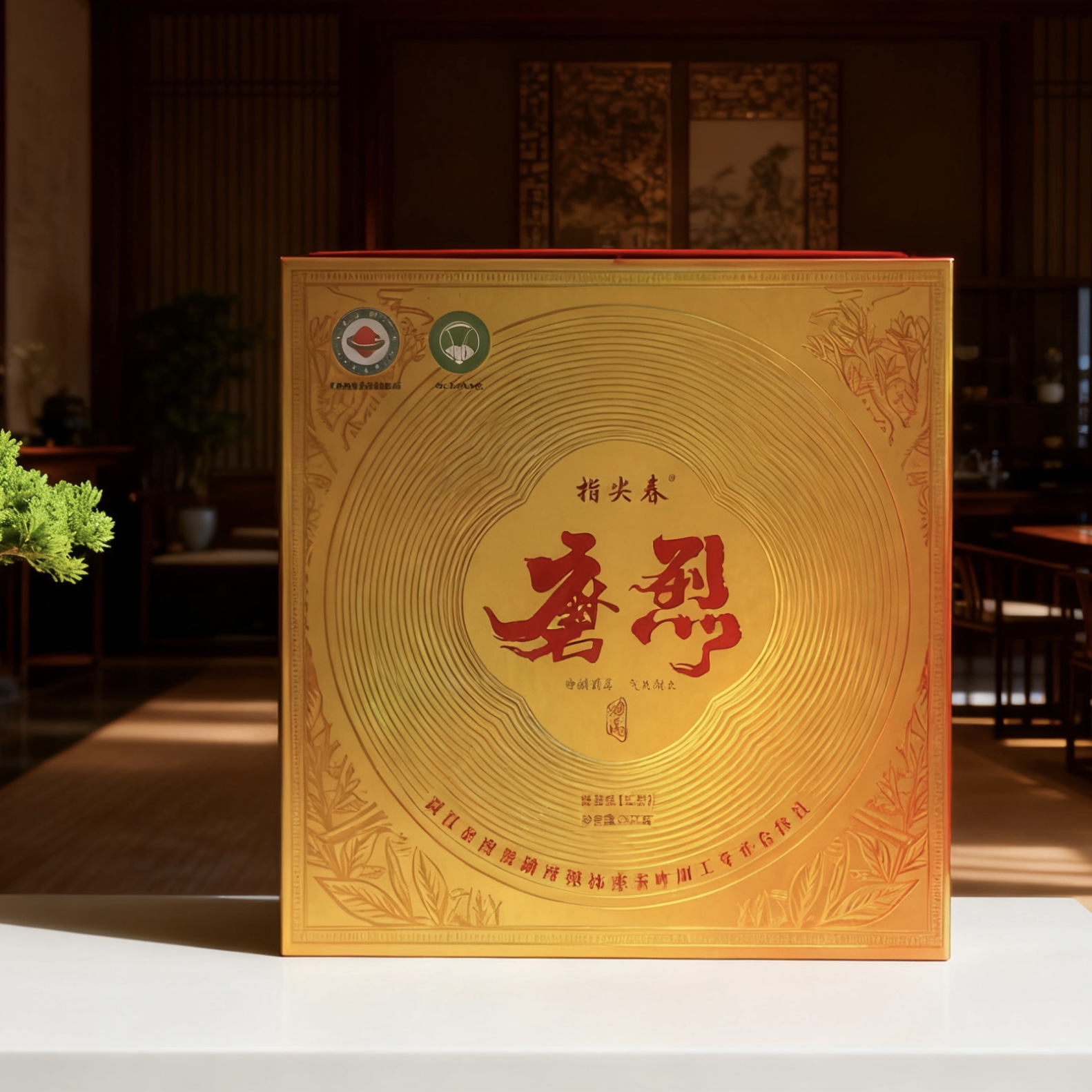 2025上磨烈古树有机生茶春茶357g饼茶