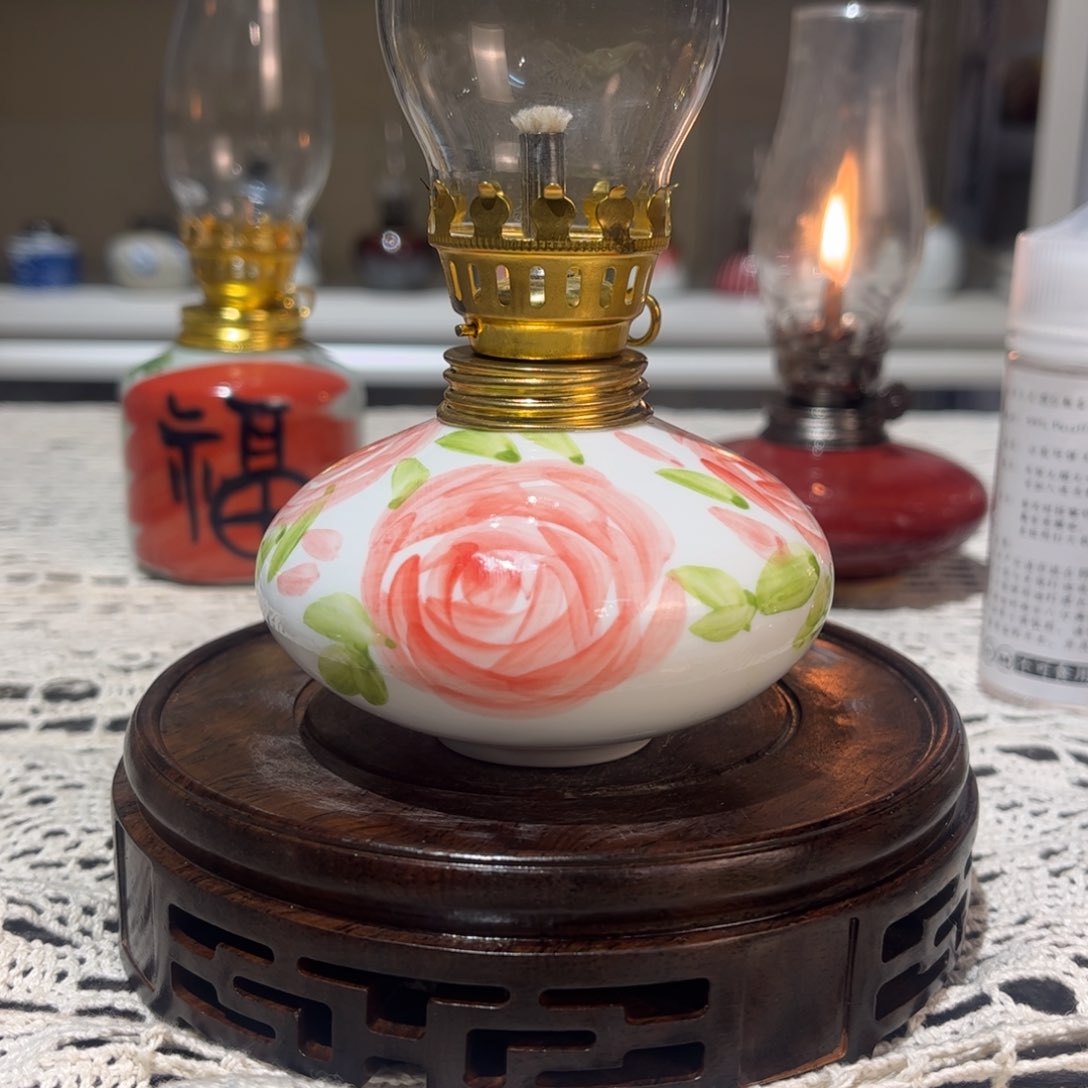 摆件景德镇陶瓷香薰灯