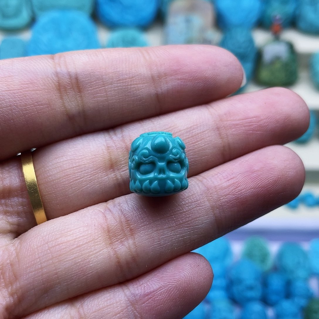 绿松石珠宝奇石未镶嵌