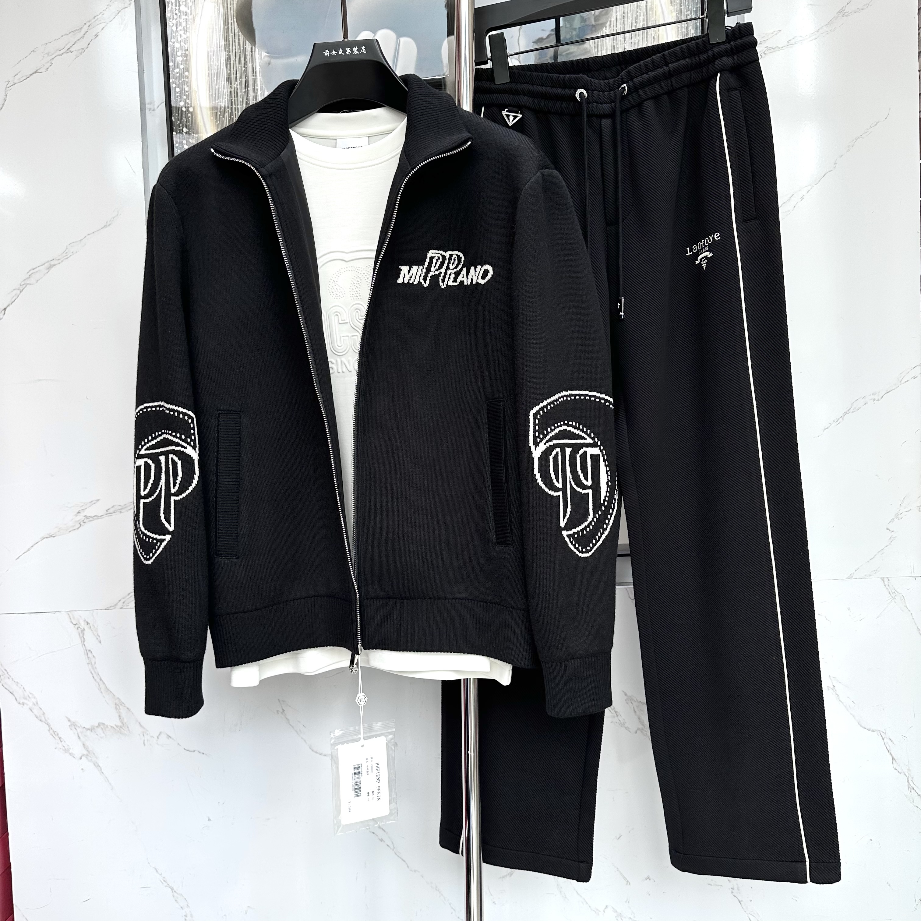 【PP外套】新款精致冬季秋季夹克外套运动春季潮流轻奢男装棉衣8057