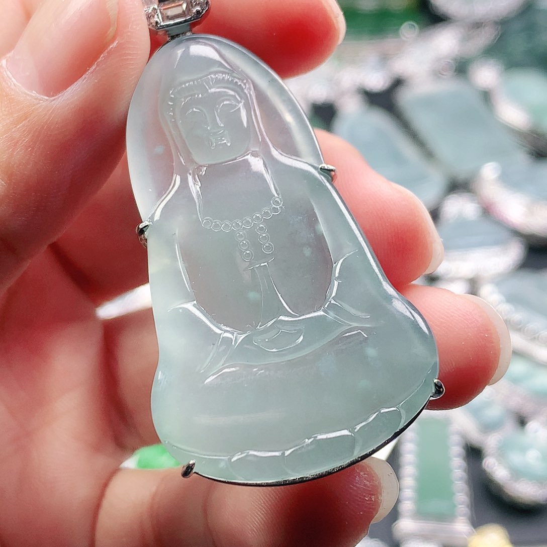 翡翠吊坠(不含链)未镶嵌