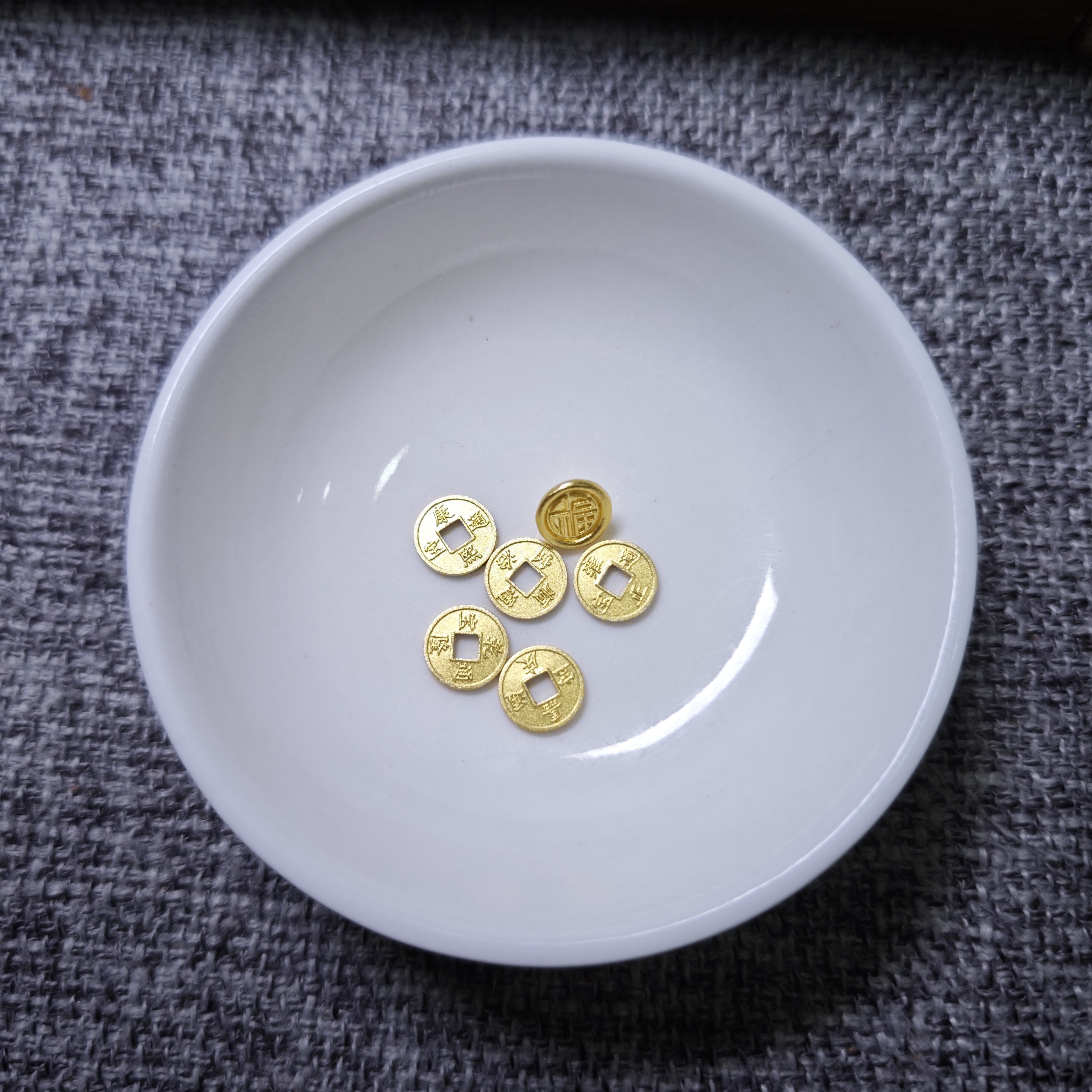 素竹足金金料古法4.23克