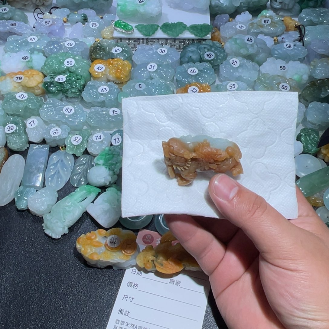 定制翡翠未镶嵌天然