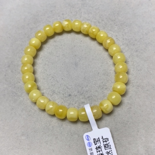 裸石蜜蜡未镶嵌串