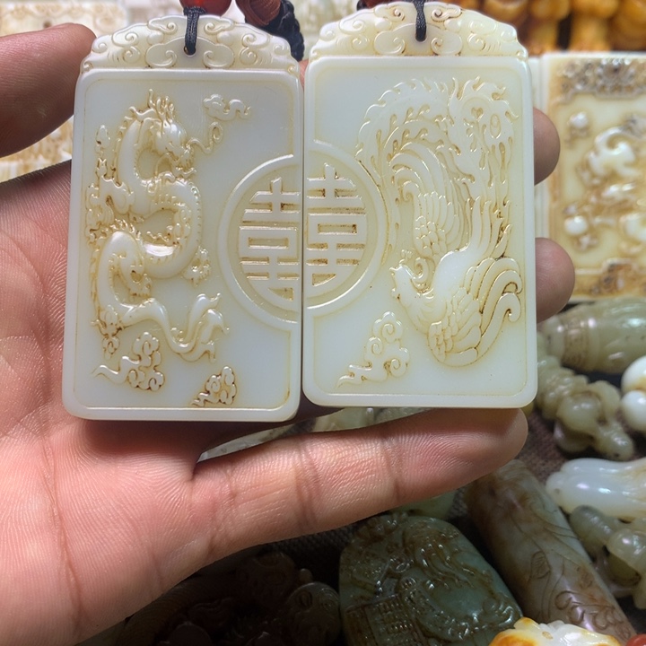 和田玉挂件未镶嵌用****7