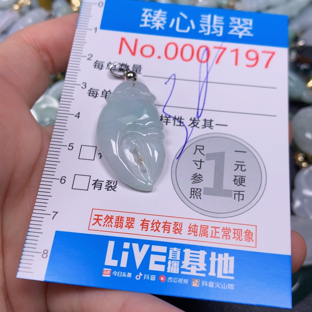【闪购商品】翡翠吊坠(不含链)未镶嵌