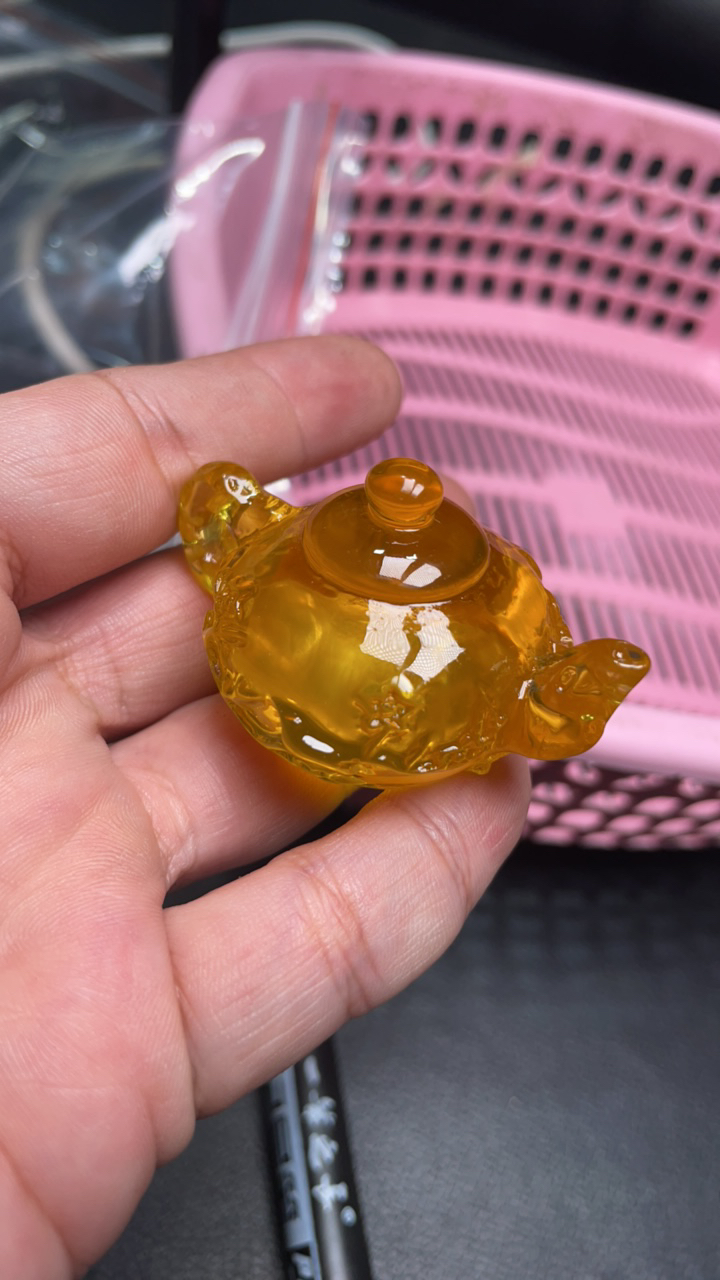 D 502 金珀把把壶手持