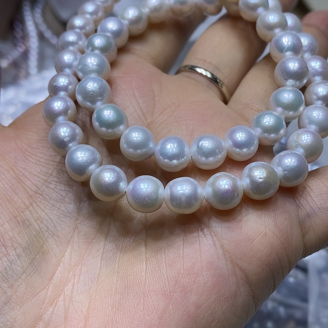 淡水珍珠耳钉未镶嵌